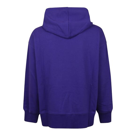 Valentino Purple Oversize Long Sleeve Hoodie Pocket VLTN - Picture 2 of 13